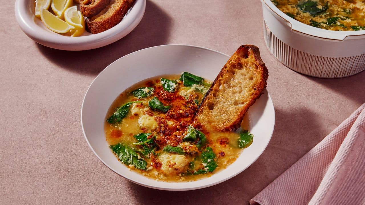 Bone broth soup, brie galettes, and the recipes editors are actually cooking right now