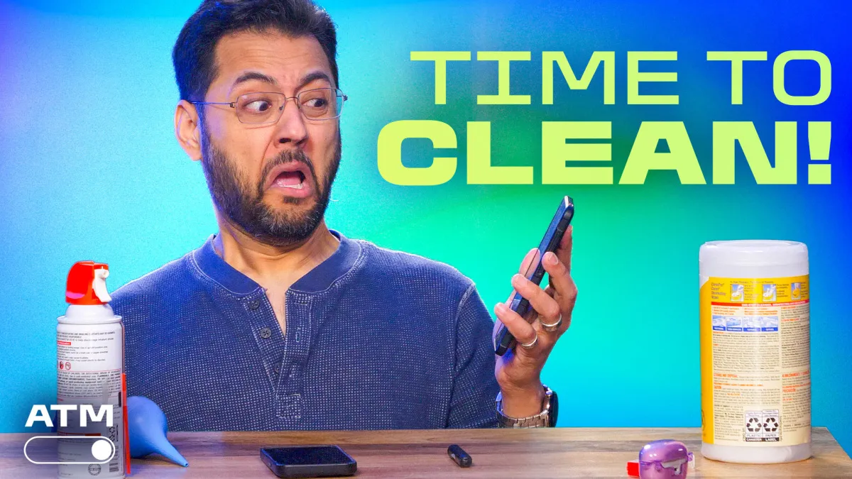 You're probably cleaning your phone wrong - here's how to fix that
