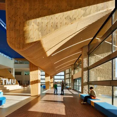 This old civic centre just became a medical school, and it slaps