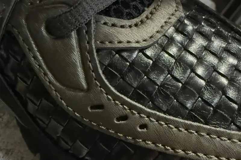 This woven leather ASICS collab might be too pretty to wear outside