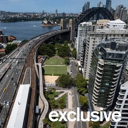 Sydney's stunning new cycleway ramp makes the Harbour Bridge more accessible than ever