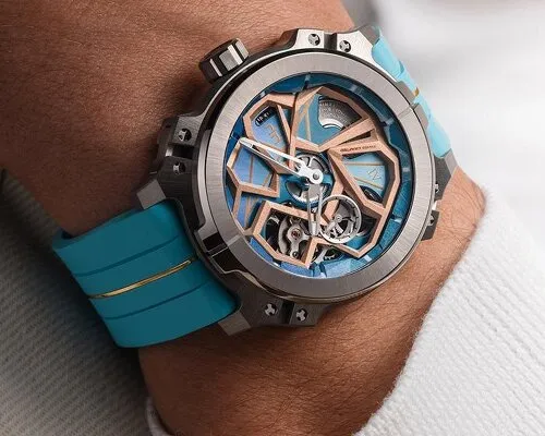 This watch is made from a meteorite and the universe didn't get a say in the matter
