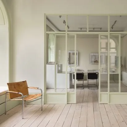 Pistachio green is apparently the secret to office unity, and honestly we believe it