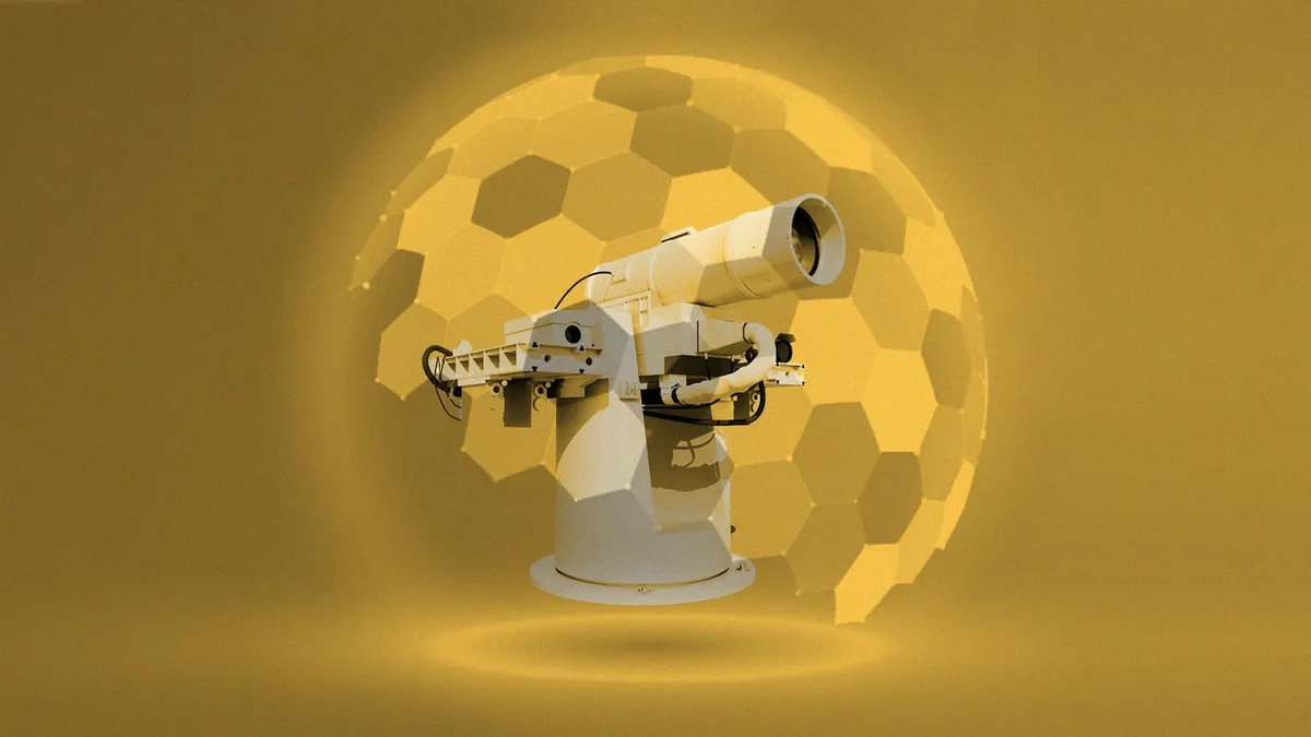 America is building a laser cannon network to shoot down missiles and yes, it's called the 'Golden Dome'