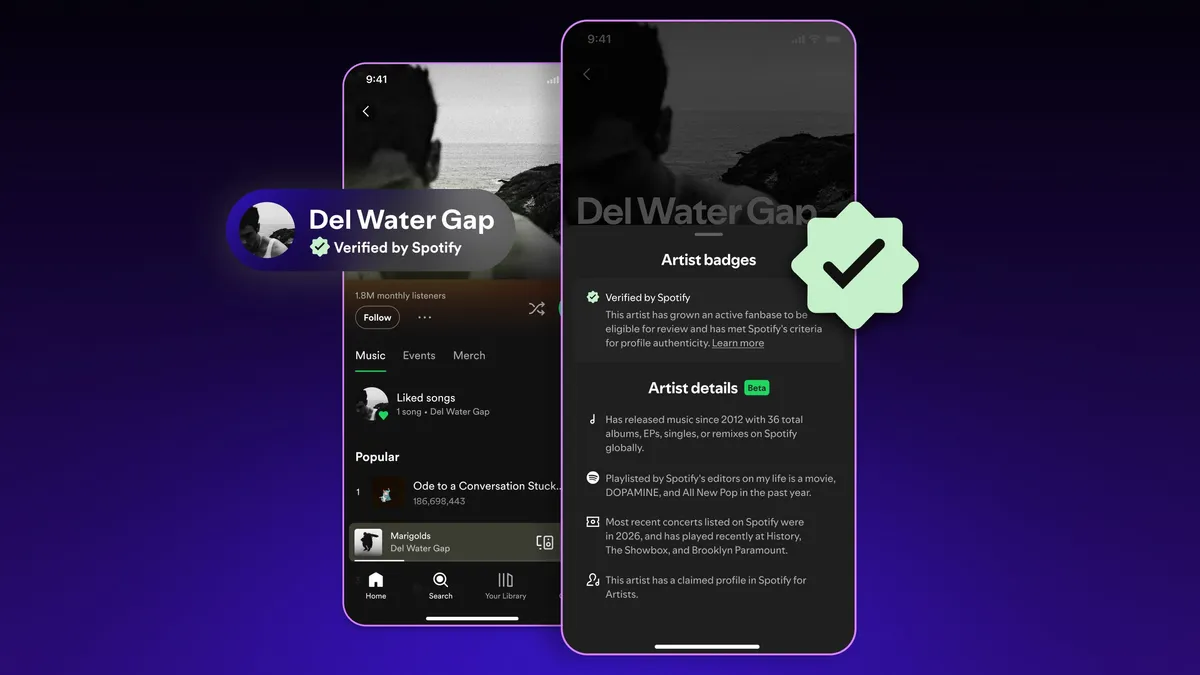 Spotify wants you to know if you're listening to a real human artist