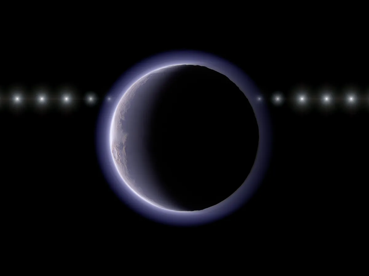 A tiny world at the edge of our solar system might have its own atmosphere
