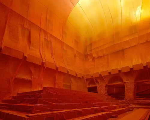 Penique productions turns real buildings into glowing dream worlds