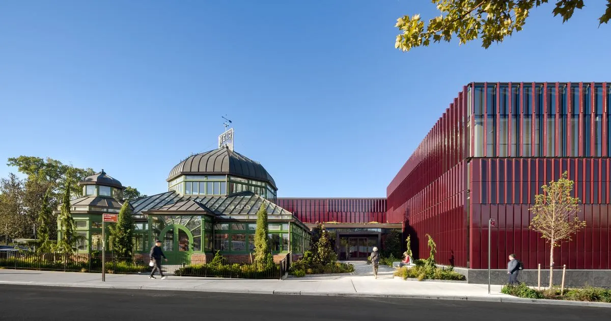 Brooklyn's historic Green-Wood Cemetery just got a stunning new visitor center