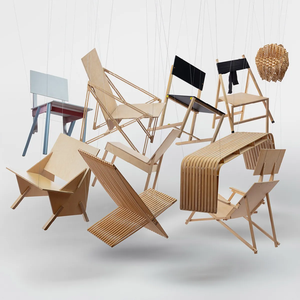 Estonian design students said 'hold my coffee' and made the coolest chairs you'll see this year