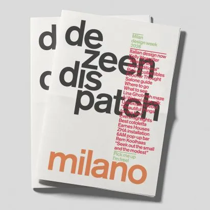 Dezeen is bringing a free print newspaper to Milan design week