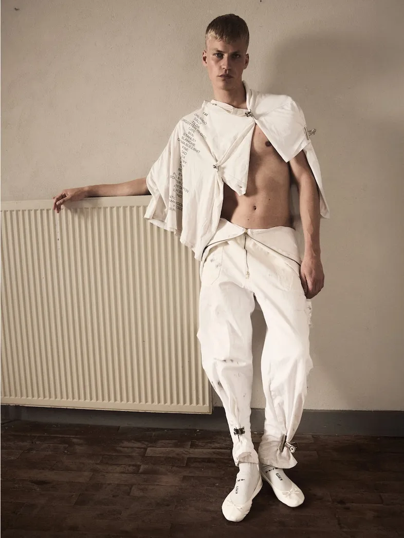 This Dutch designer spent two years sick in bed and came out with a 'gay fantasy' full of pirates, farmers and sailors