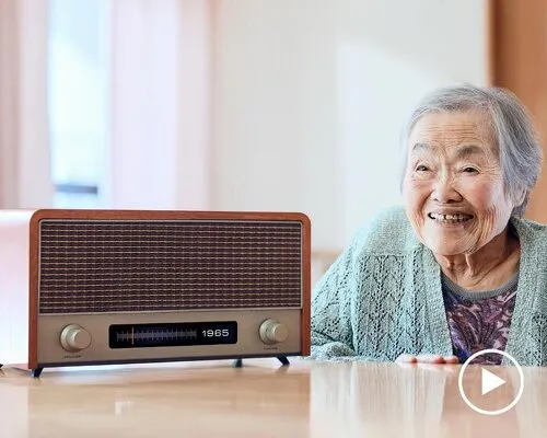 This AI 'time machine' radio is designed to help elderly people reconnect with their past