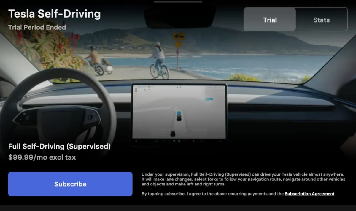 Tesla's big spring update brings a new self-driving app and Grok voice commands