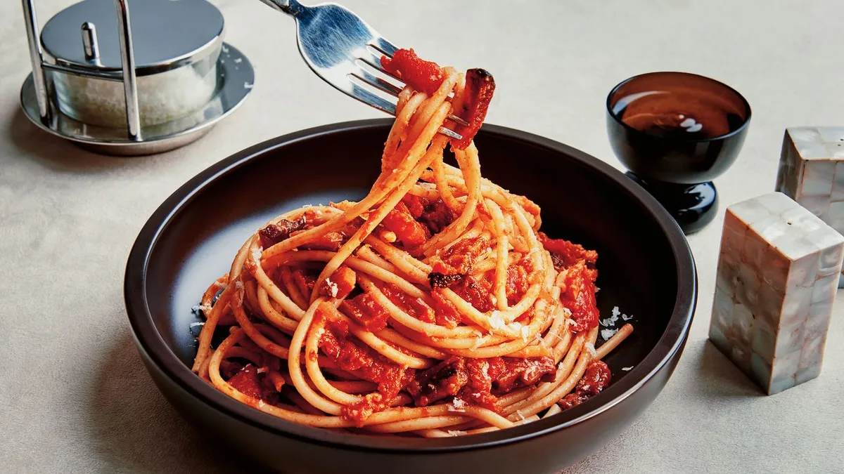 Birthday bucatini, ramp pesto, and the recipes bon appétit editors are obsessed with right now
