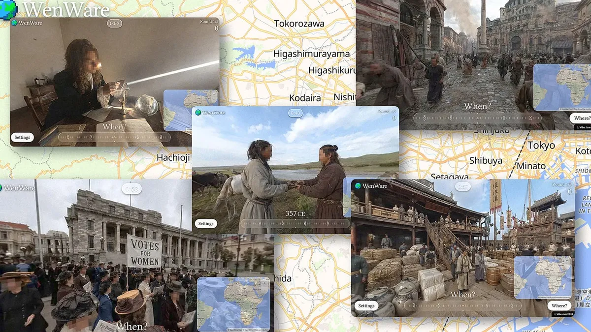 This free browser game makes you guess where AND when you are, and it's absolutely diabolical