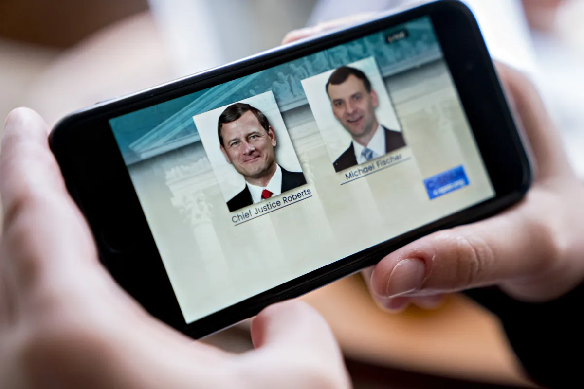 The Supreme Court is sweating about cops using your phone to track you, and honestly, same