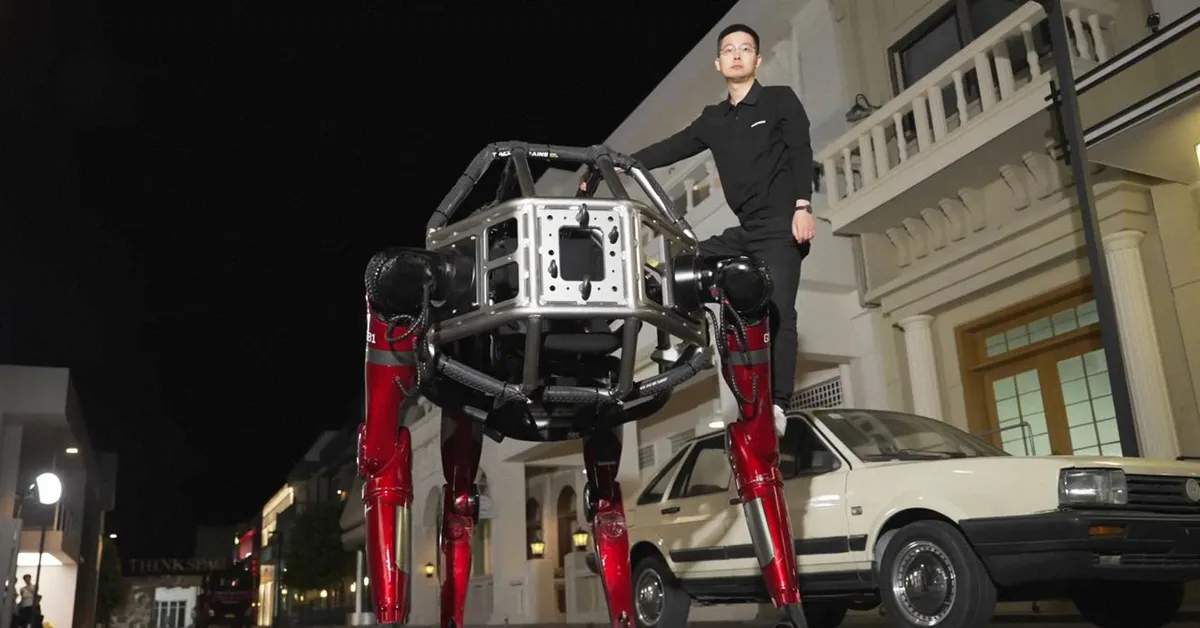 You can now buy a giant mecha robot, and yes, it smashes walls