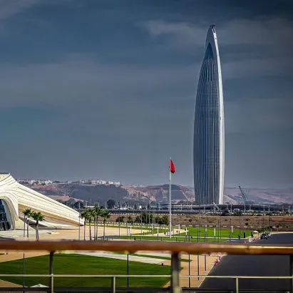 Morocco just got a 250-metre sci-fi skyscraper and the internet is losing its mind