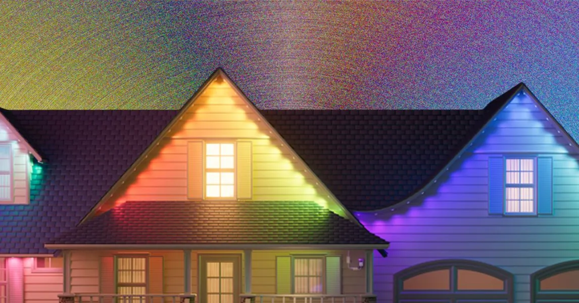 Permanent outdoor lights are having a moment - but are they worth the drama?