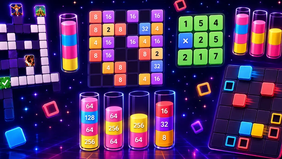 Witplay Launches Free Browser Puzzle Hub with Six Games and No Sign-Ups