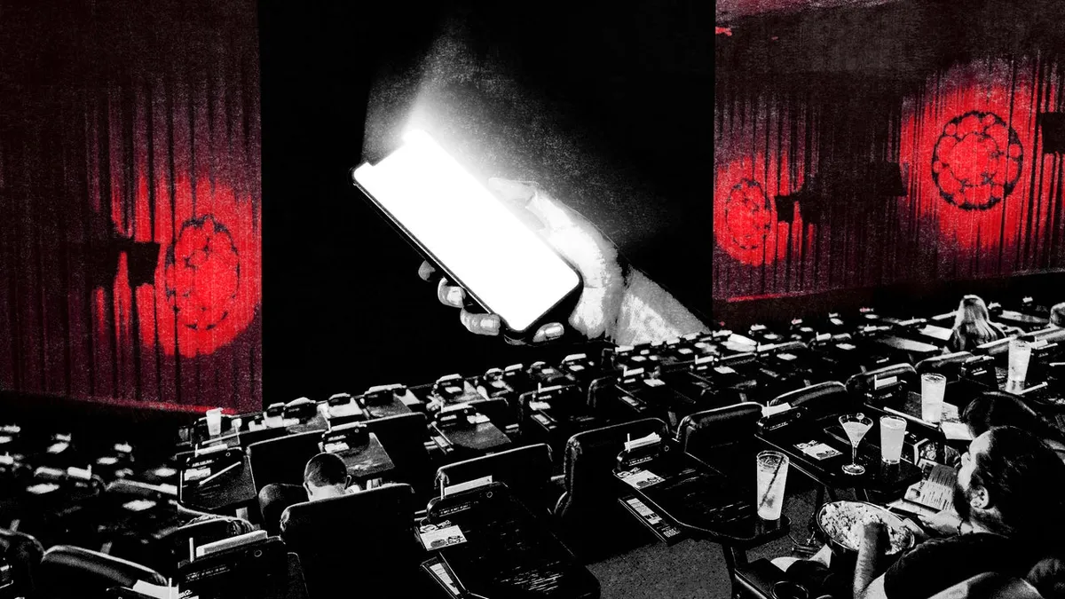 Alamo Drafthouse made everyone order food from their phones and people lost their minds