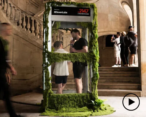 Someone turned a mossy payphone into an AI oracle and honestly it's the most 2025 thing ever