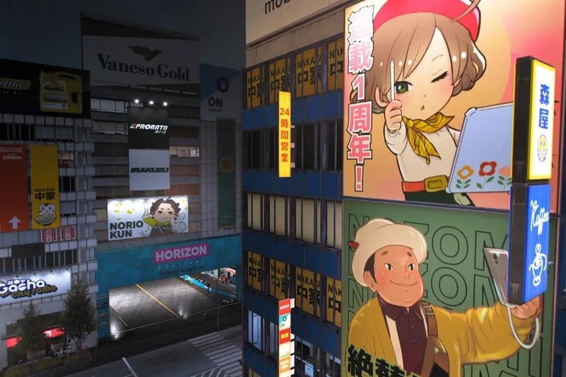 Meet the manga artist who painted Tokyo's soul into Forza Horizon 6