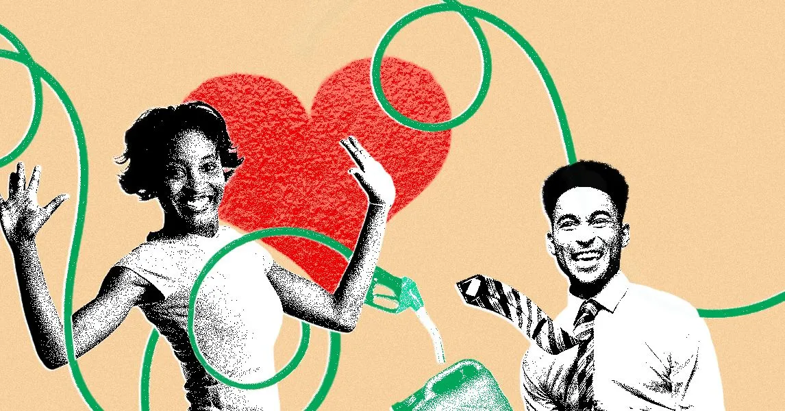 A dating app is literally paying for your gas now because romance won't pump itself