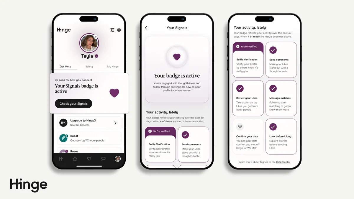 Hinge now has a badge for 'good dating behavior' and honestly we have questions