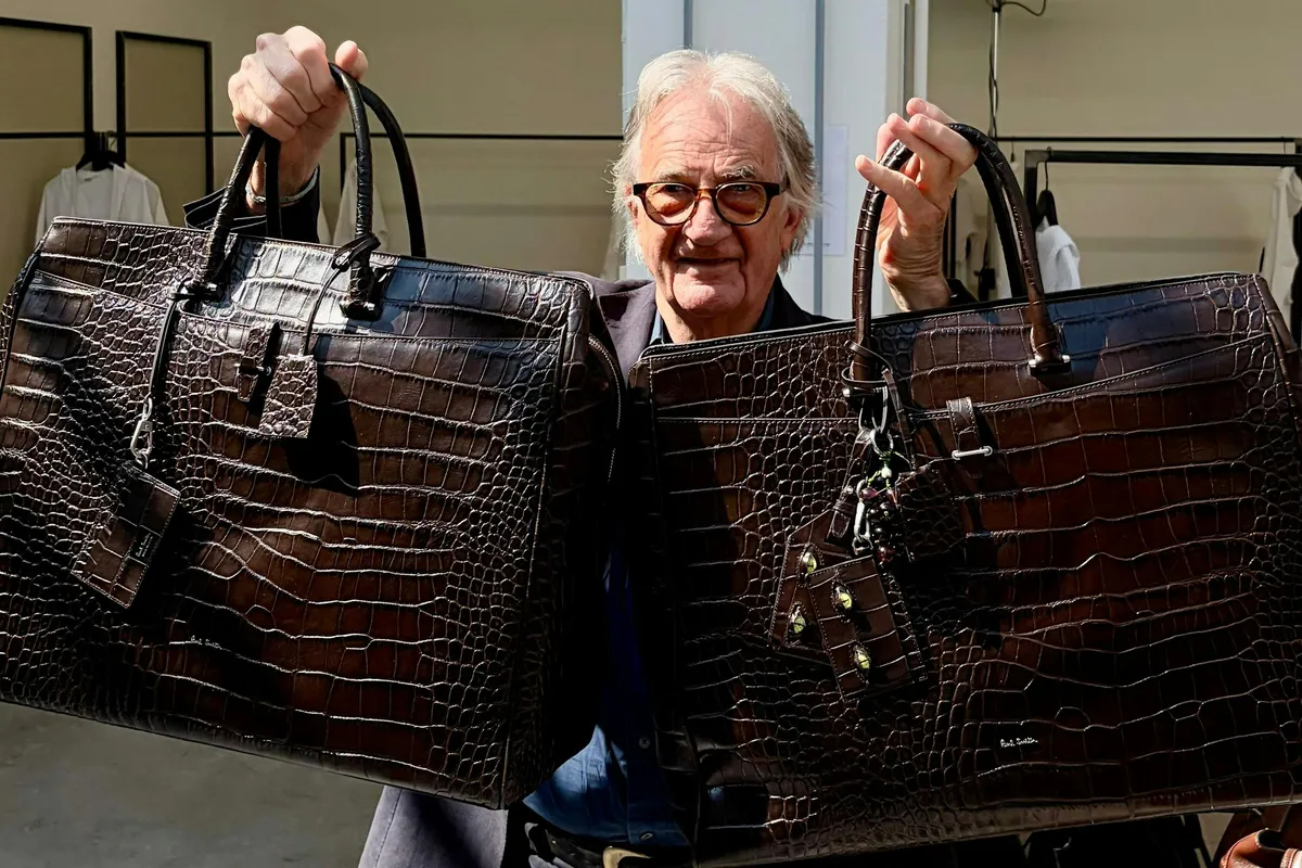 Paul Smith just turned 80 and decided to make suits look delightfully unhinged