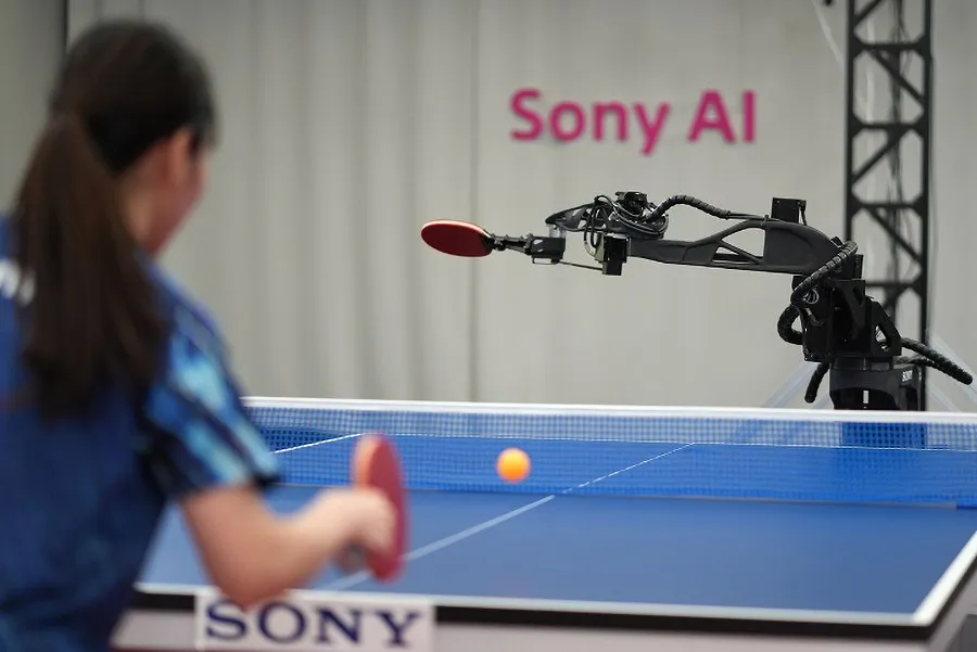 Sony's ping-pong robot is now beating elite human players and honestly we had a good run