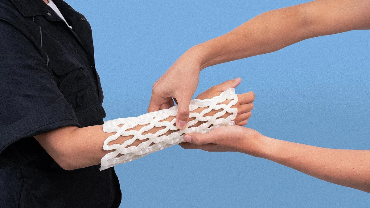 Finally, a cast that doesn't make breaking your arm feel like a punishment