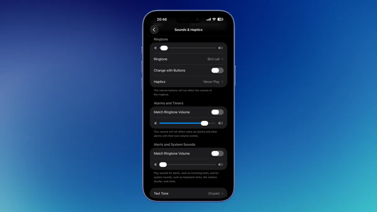 iOS 27 is finally letting you control alarm, alert, and call volumes separately - yes, really