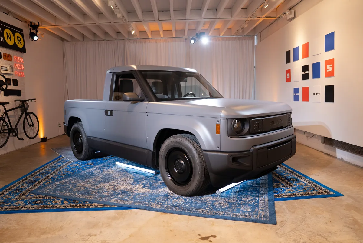 Slate Auto just raised $650 million to bring its budget EV truck to life
