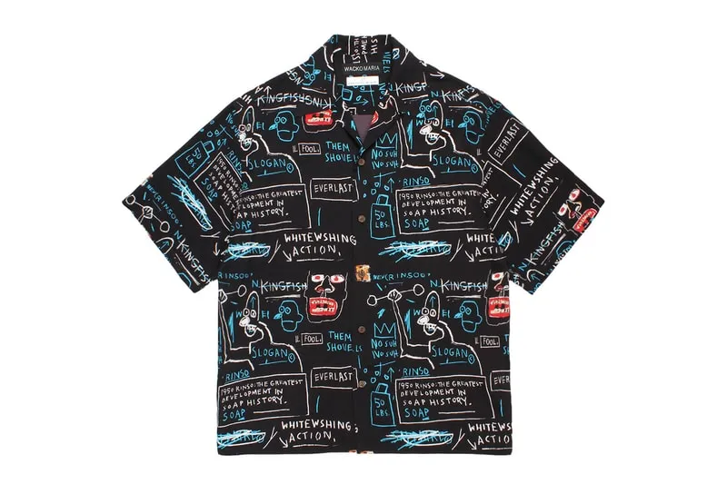 WACKO MARIA just put Basquiat on a Hawaiian shirt and honestly? We stan